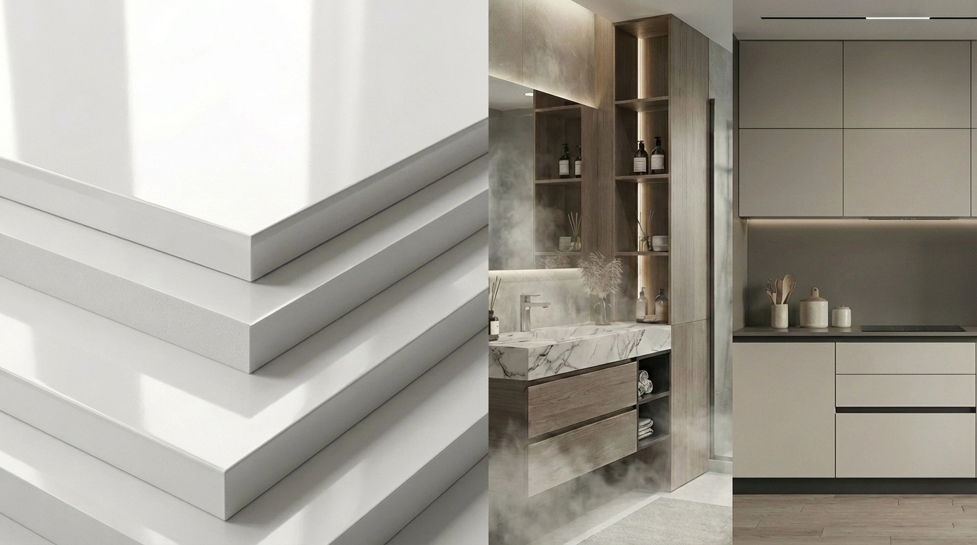 MDF Nedir Banyo ve Mutfaklarda Neden MDF Tercih Edilmeli